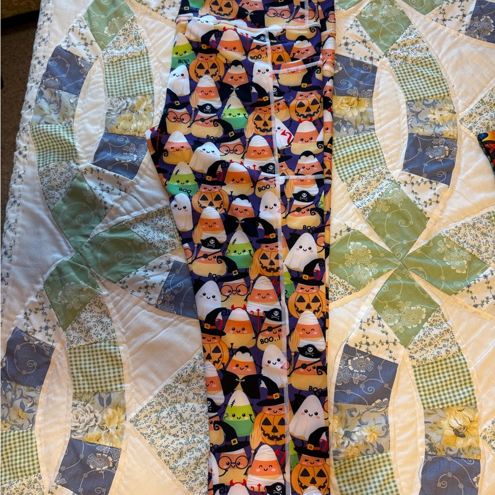 CVG Boo Crew Halloween Leggings with Cute Characters